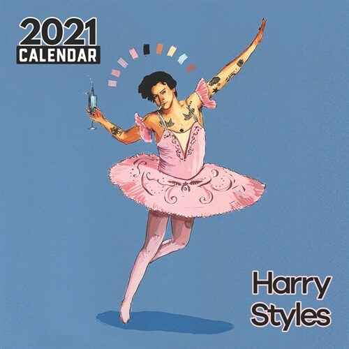 Harry Styles Calendar 2021: 2021-2023 Harry Styles Calendar - 24 months - 8.5 x 8.5 glossy paper (Paperback)