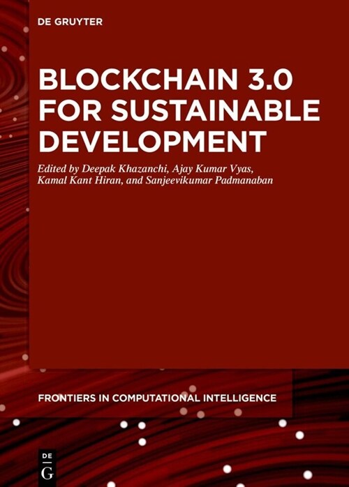 Blockchain 3.0 for Sustainable Development (Hardcover)