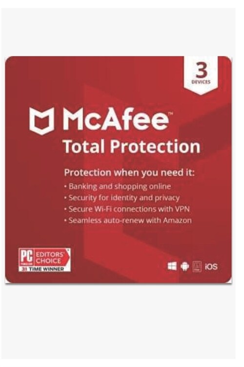 McAfee: A 3 Devices Total Protection (Paperback)