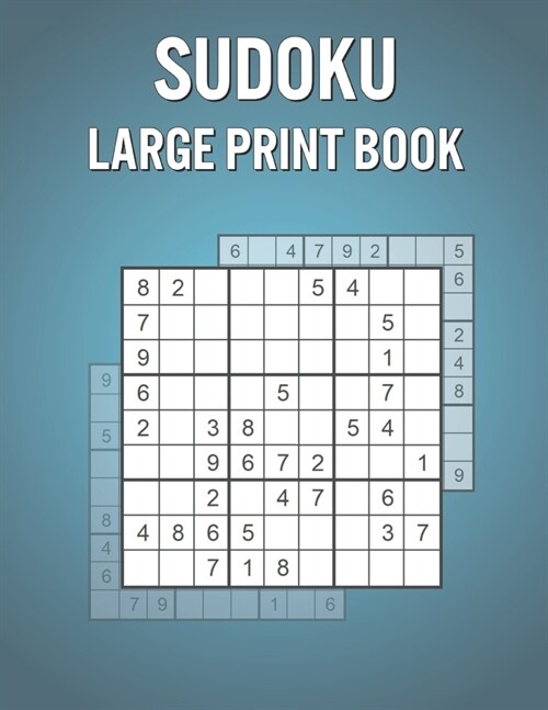 Sudoku Large Print Book: 600 Big Print Fun Sudoku Puzzles for Everyone - With Solutions (Paperback)