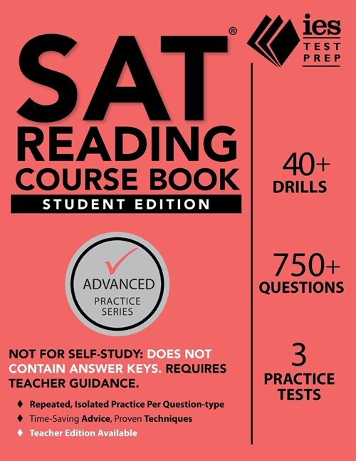 SAT Reading Course Book: Student Edition (Paperback)