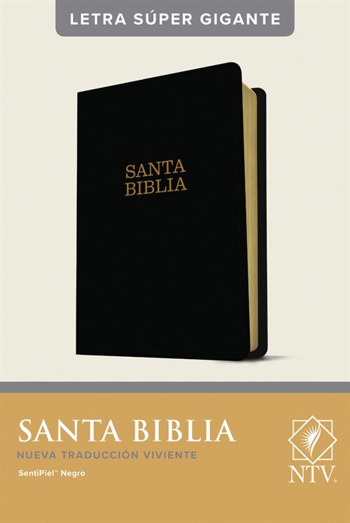 Santa Biblia Ntv, Letra S?er Gigante (Sentipiel, Negro, ?dice, Letra Roja) (Imitation Leather)
