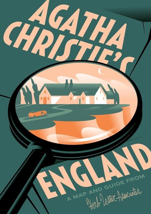 Agatha Christie’s England (Sheet Map, folded)