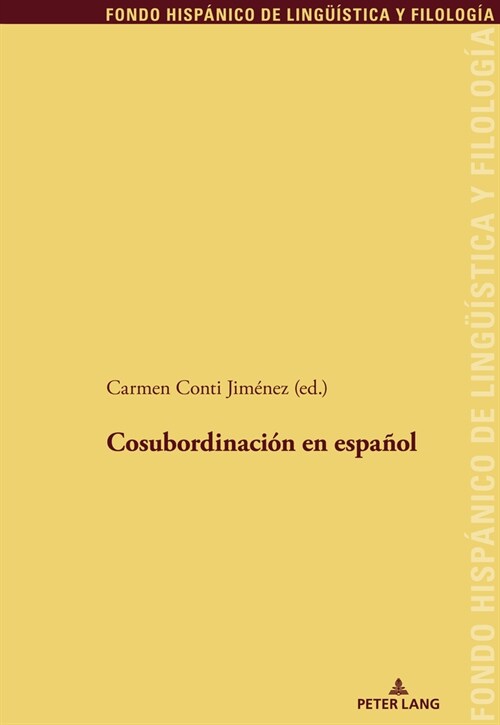 Cosubordinaci? En Espa?l (Paperback)