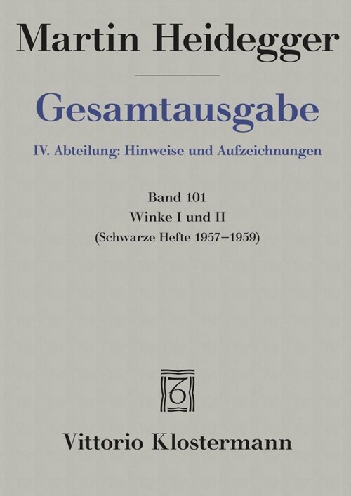 Vorlaufiges I-IV: Schwarze Hefte 1963 -1970 (Hardcover)