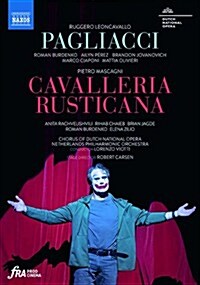 [수입] Lorenzo Viotti - 레온카발로: 팔리아치 & 마스카니:카발레리아 루스티카나 (Leoncavallo: Pagliacci & Mascagni: Cavalleria rusticana) (DVD)(한글자막) (2021)
