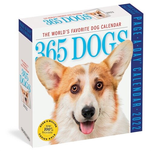 365 Dogs Page-A-Day Calendar 2022: The Worlds Favorite Dog Calendar (Daily)