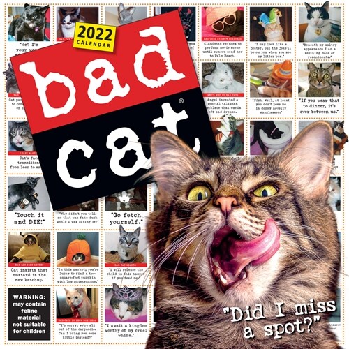 Bad Cat Wall Calendar 2022 (Wall)