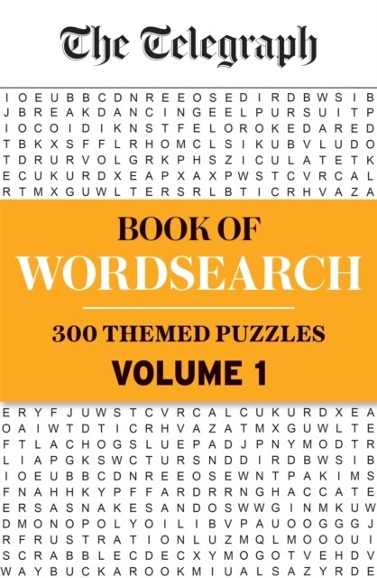 The Telegraph Book of Wordsearch Volume 1 (Paperback)
