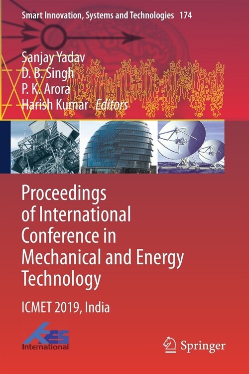 Proceedings of International Conference in Mechanical and Energy Technology: Icmet 2019, India (Paperback, 2020)