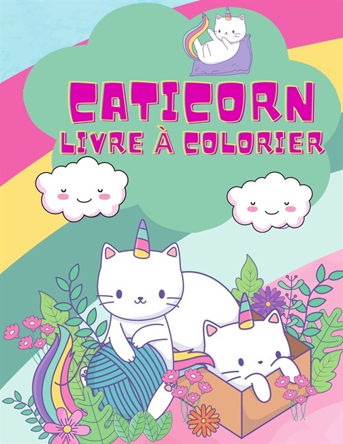 Livre à colorier Caticorn (Paperback)