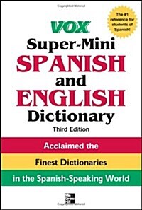 Vox Super-mini Spanish and English Dictionary (Paperback)