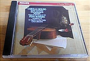 [중고] 카룰리 몰리노 기타협주곡 페페 로메로 Carulli Molino guitar concertos CD (아이오나 브라운)