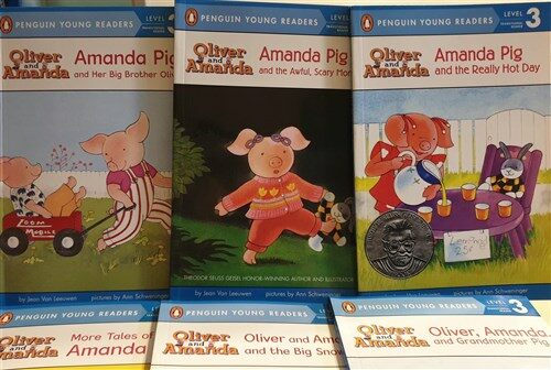 [중고] Penguin (Puffin) Young Readers Level 3 : Oliver and Amanda 시리즈 8종 세트 (paperback)