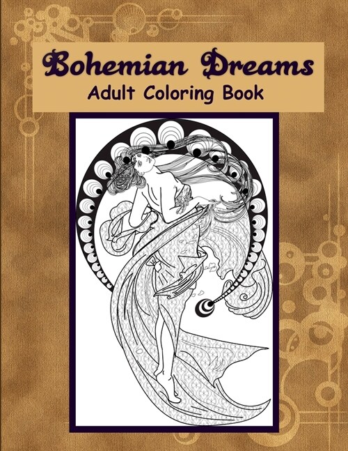 Bohemian Dreams Adult Coloring Book (Paperback)