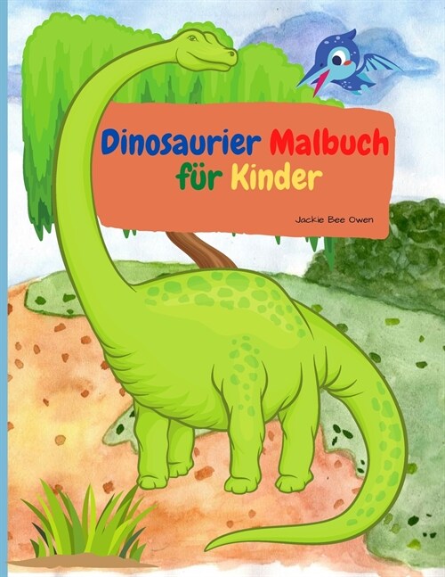 Dinosaurier-Malbuch f? Kinder (Paperback)