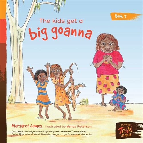 The kids get a big goanna (Paperback)
