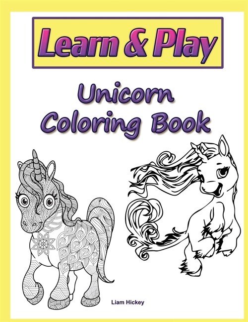 Unicorn Coloring Book (Paperback)