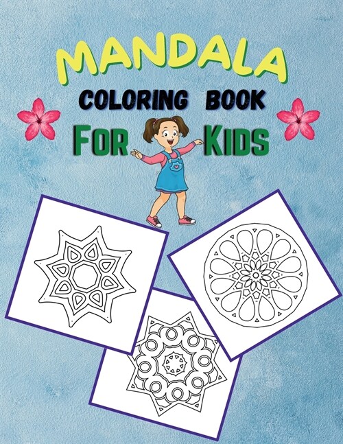 Mandala Coloring Book For Kids (Paperback)