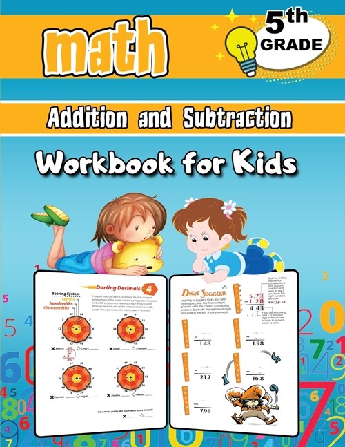 Addition and Subtraction Math Workbook for Kids - 5th Grade: Grade 5 Activity Book, Fifth Grade Math Workbook, Fun Math Books for 5th Grade (Paperback)