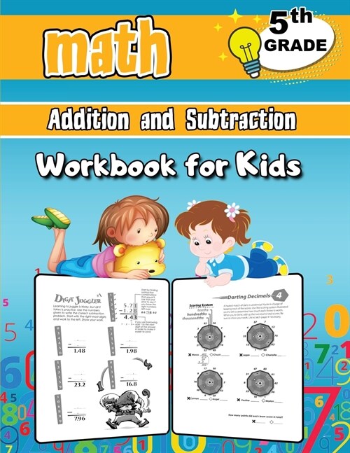 5th Grade Math Addition and Subtraction Workbook for Kids: Grade 5 Activity Book, Fifth Grade Math Workbook, Fun Math Books for 5th Grade (Paperback)