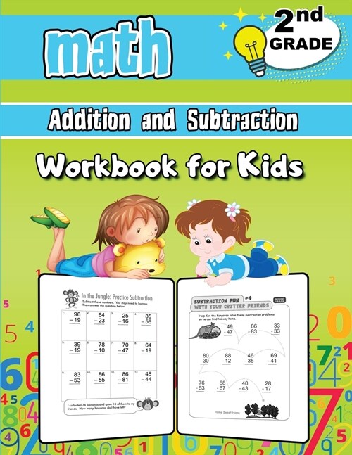 2nd Grade Math Addition and Subtraction Workbook for Kids: Grade 2 Activity Book, Second Grade Math Workbook, Fun Math Books for 2nd Grade (Paperback)
