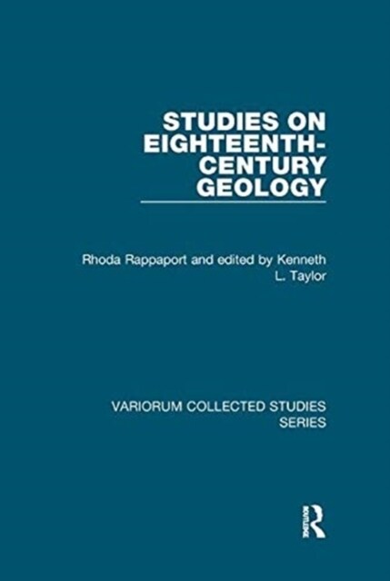 Studies on Eighteenth-Century Geology (Paperback, 1)