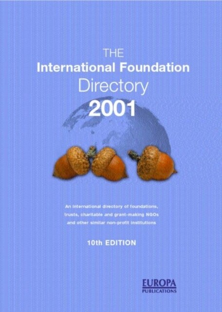 Intl Foundation Dir 2001 (Hardcover, 10 ed)