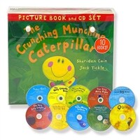 The Crunching Munching Caterpillar and Other Stories Collection (Paperback 10권 + CD 10장)