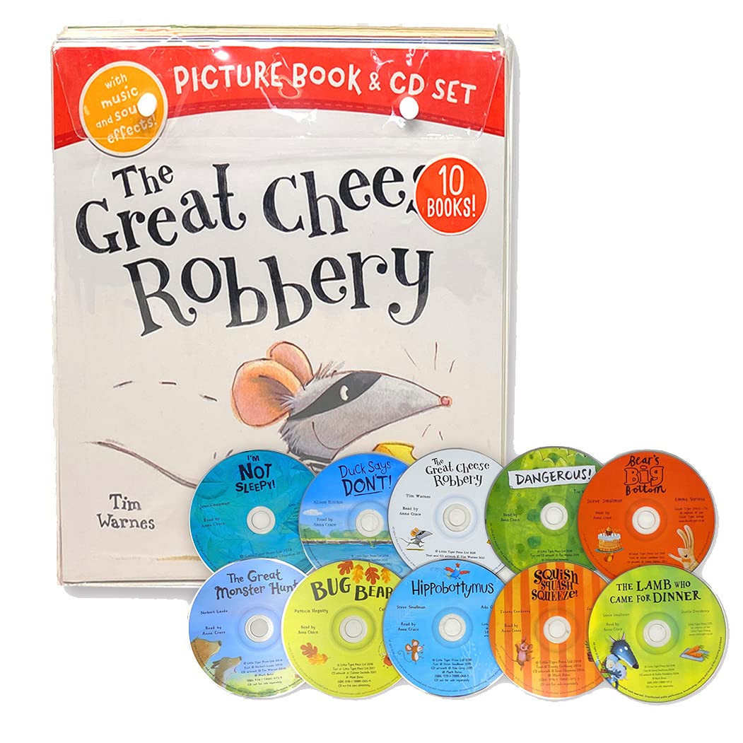 The Great Cheese Robbery and Other Stories Collection (Paperback 10권 + CD 10장)