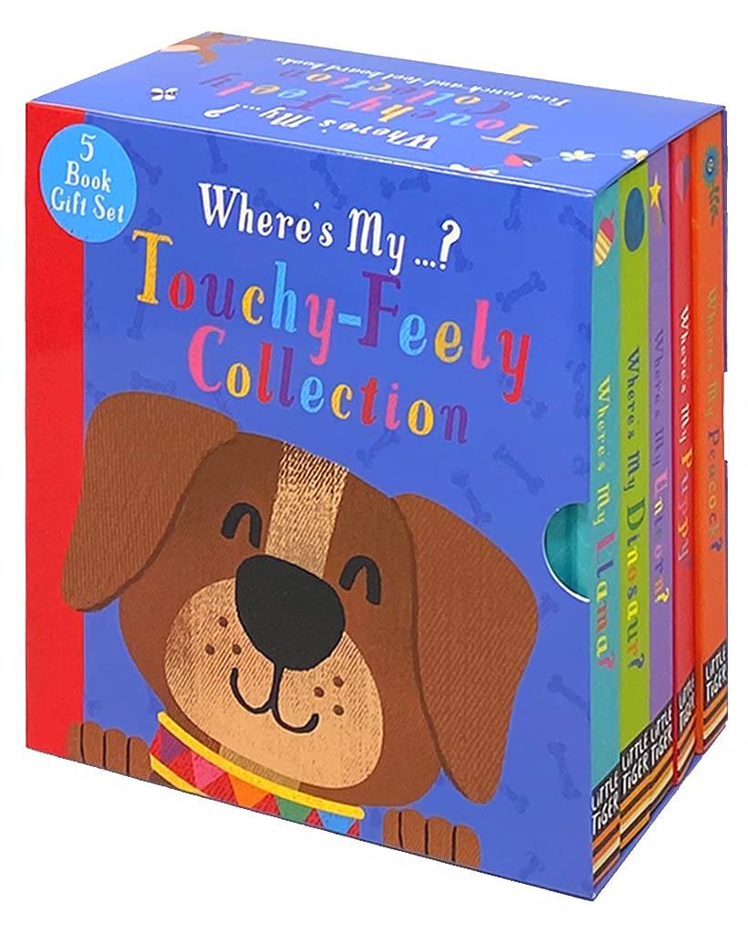 Wheres My...? Touchy-Feely 5 Books Collection Box Set (Board Book 5권)