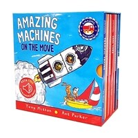 Amazing Machines On The Move 6 Book Slipcase (Board Book 6권)