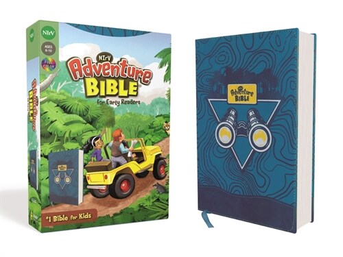 Nirv, Adventure Bible for Early Readers, Leathersoft, Blue, Full Color (Imitation Leather)