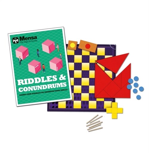 Mensa Riddles & Conundrums Pack : Games and Puzzles to Sharpen Your Skills (Multiple-component retail product, boxed)