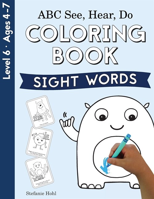 ABC See, Hear, Do Level 6: Coloring Book, Sight Words (Paperback)