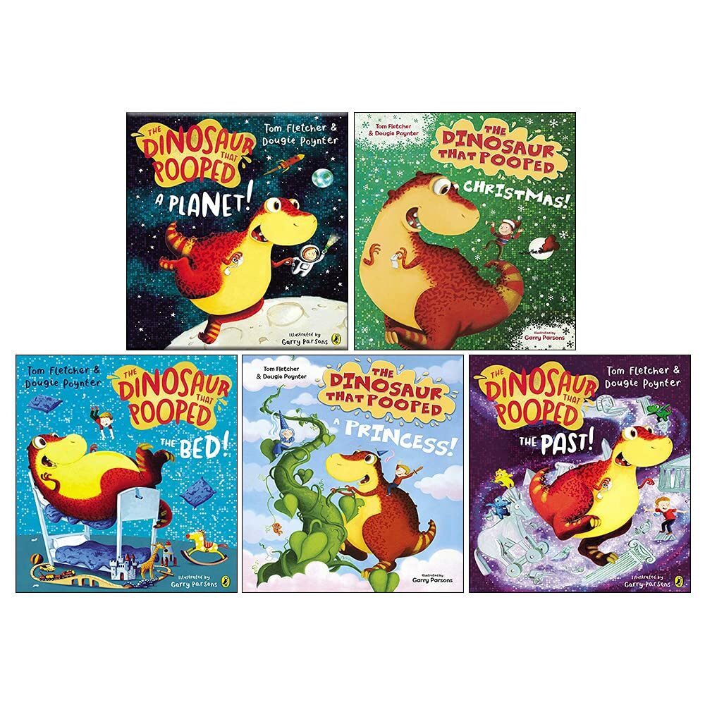 Dinosaur That Pooped Series 5 Books Collection Set (Paperback 5권)
