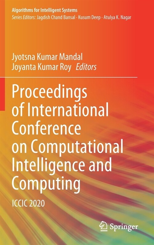 Proceedings of International Conference on Computational Intelligence and Computing: ICCIC 2020 (Hardcover, 2022)