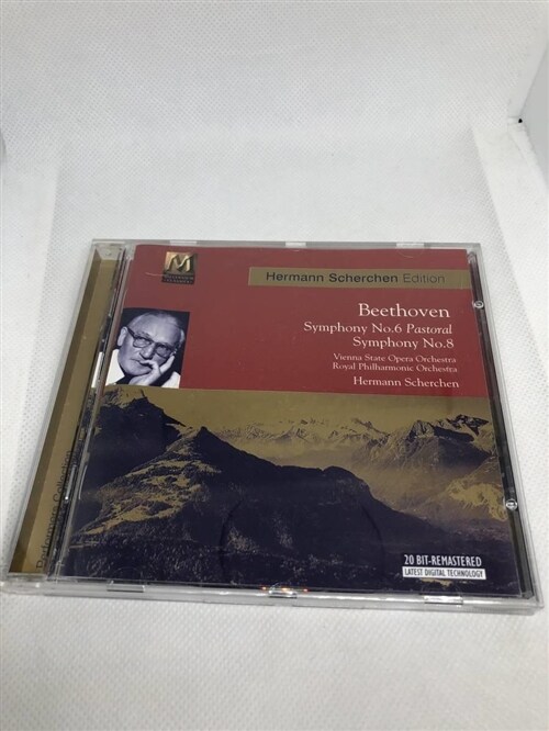 [중고] HERMANN SCHERCHEN - BEETHOVEN symphonies nos.6 & 8