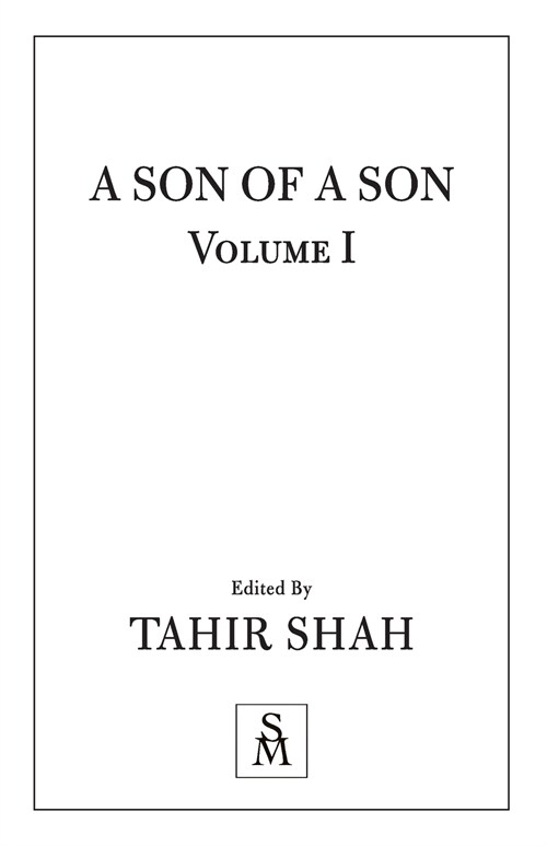A Son of a Son: Vol I (Paperback)