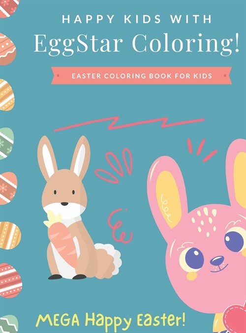 Easter coloring book for kids: Pika (Hardcover)