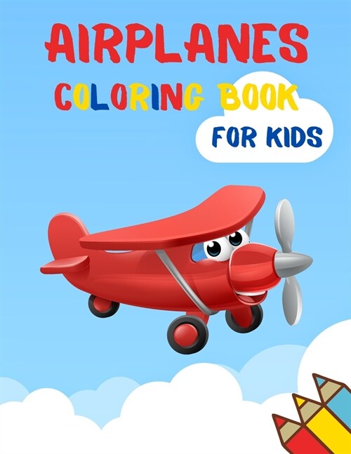 Airplanes Coloring Book for Kids (Paperback)