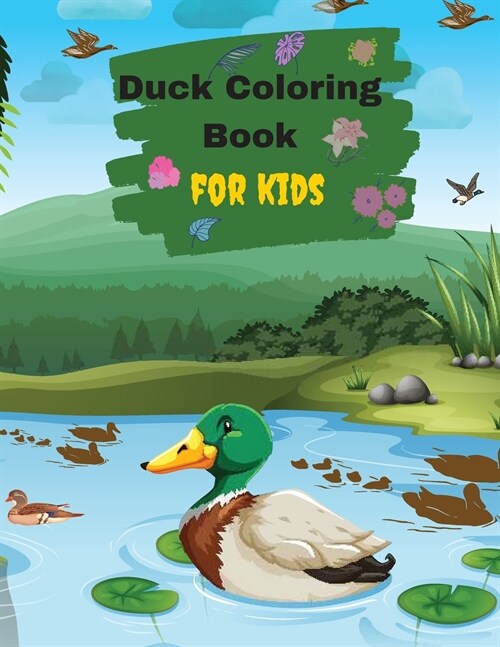 Ducks Coloring Book For Kids And Toddlers (Paperback)