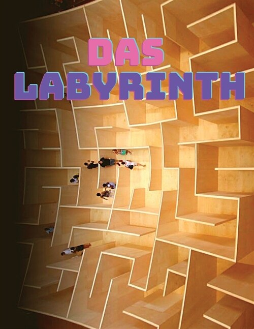 Labyrinth-Spiel f? Erwachsene: Herausfordernde R?sel Mazes zu helfen, Stress zu reduzieren und entspannen (Paperback)