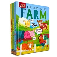 My First Touch and Feel Sound 3 Books Collection Set (Board Book 3권)