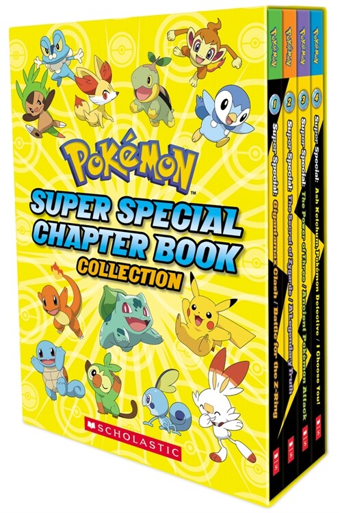 Pokemon Super Special Flip Book Collection Box Set