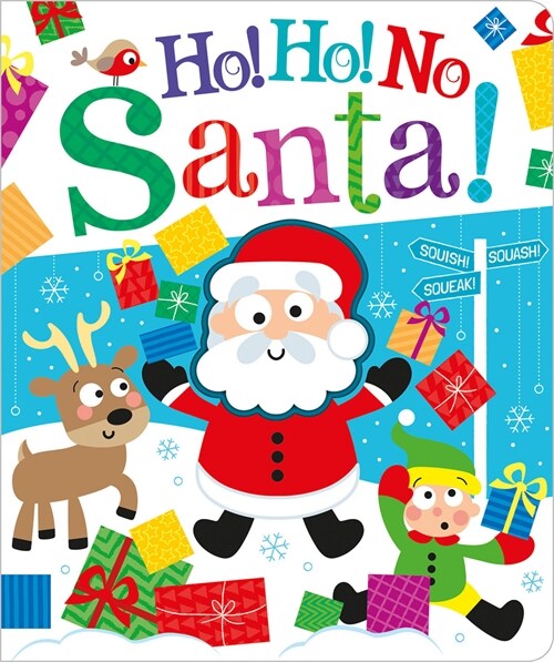 Ho! Ho! No, Santa! (Board Book)