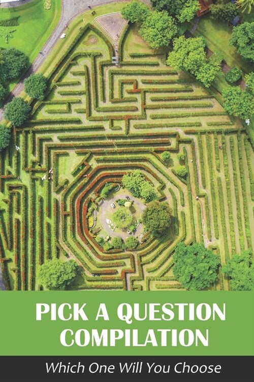 Pick A Question Compilation: Which One Will You Choose: Collection Of Mazes (Paperback)
