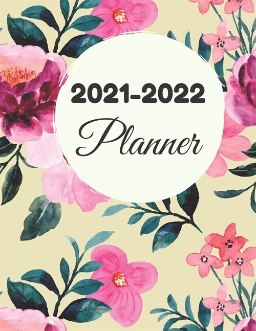 2021-2022 Planner and Organizer: 2021-2022 Two Year Planner Monthly Calendar January 2021 - December 2022 (Paperback)