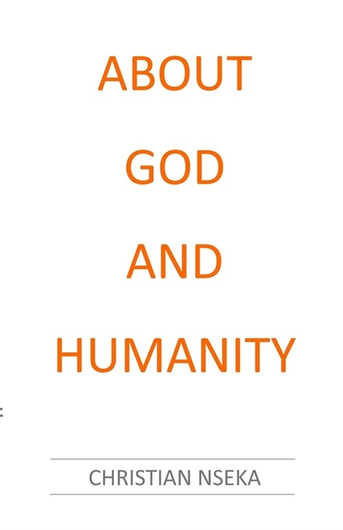 About God and Humanity (Paperback)