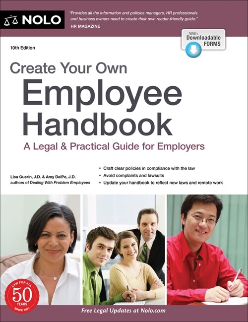 Create Your Own Employee Handbook: A Legal & Practical Guide for Employers (Paperback, 10)